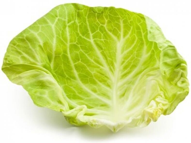 Boynuna uygulanan bir lahana yaprağı, osteokondroz nedeniyle ağrının hafifletilmesine yardımcı olacaktır.