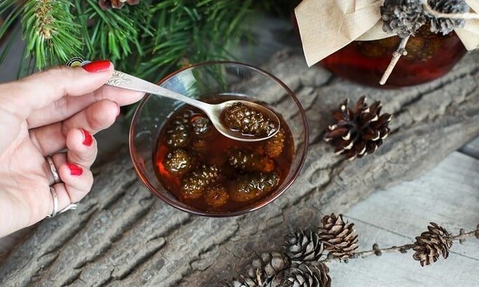 Evde servikal osteokondroz tedavisi için çam tomurcuklarına dayalı tentür