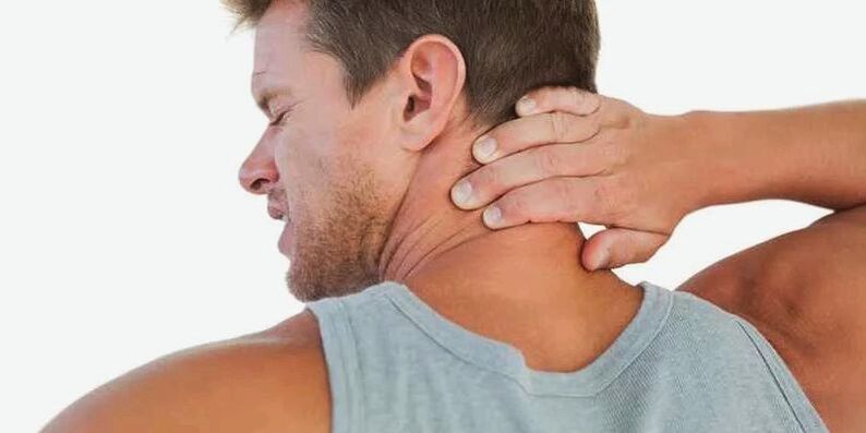 Boyundaki ağrı servikal bölgedeki sinir köklerinin sıkıştığını gösterir